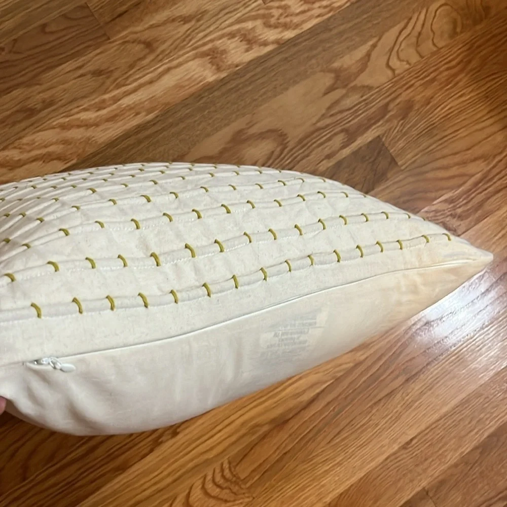 Urban Outfitters Stitchwork Throw Pillow NWT
